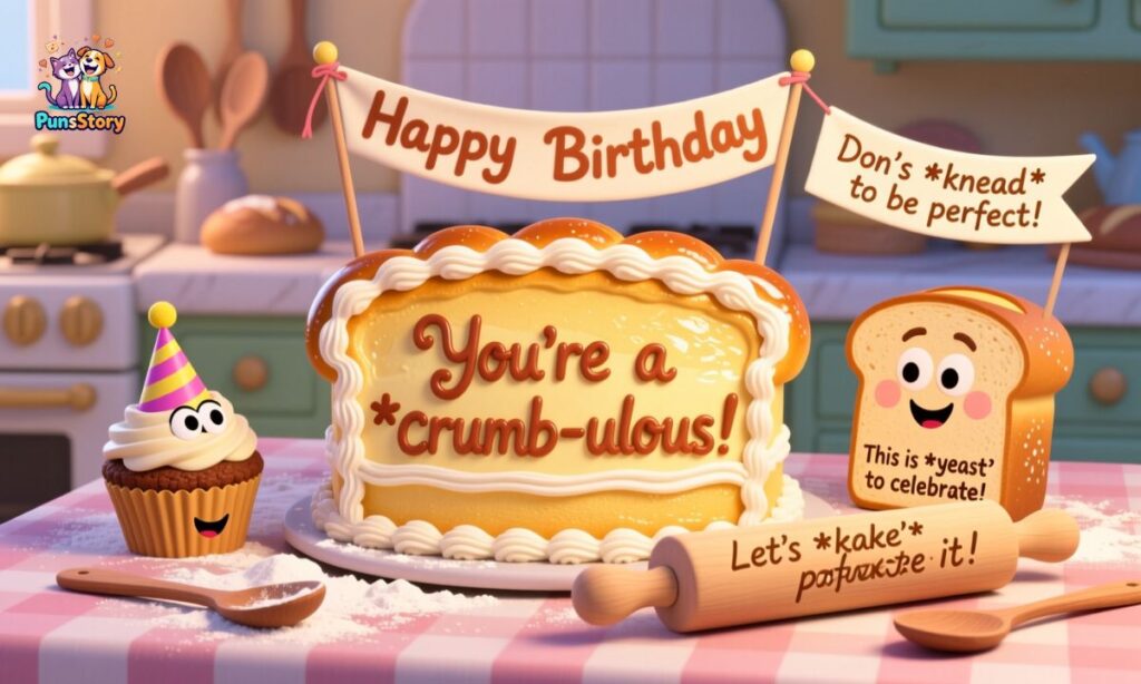 Baking Birthday Puns