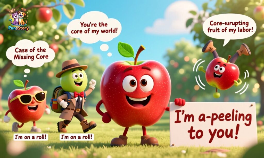 Funny Apple Puns & Jokes