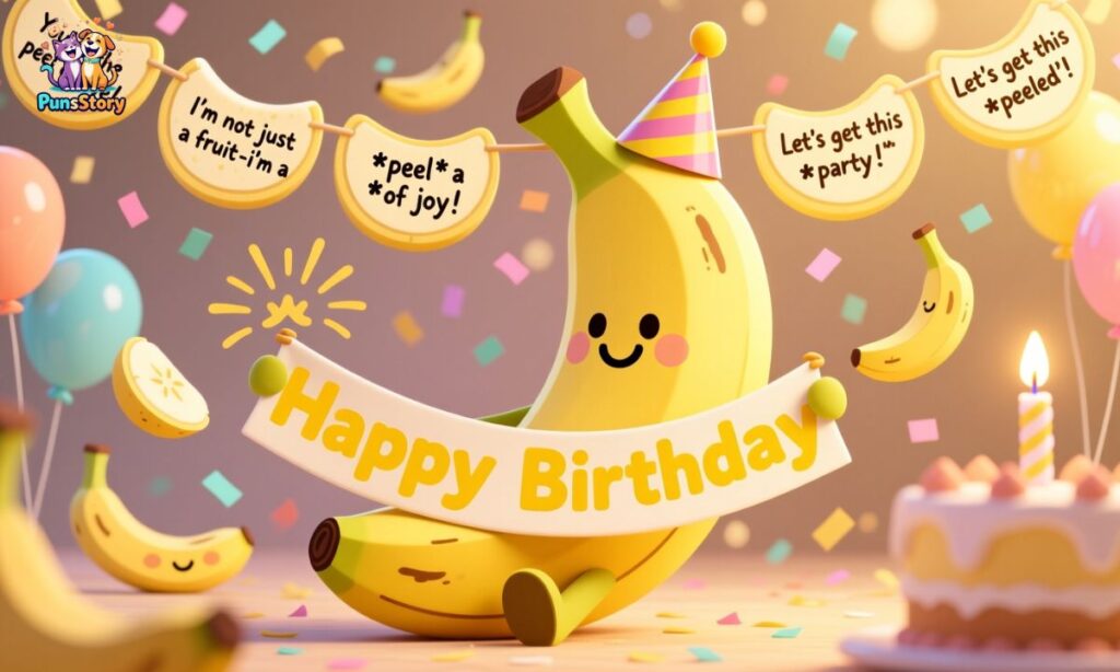 Banana Puns for Birthdays
