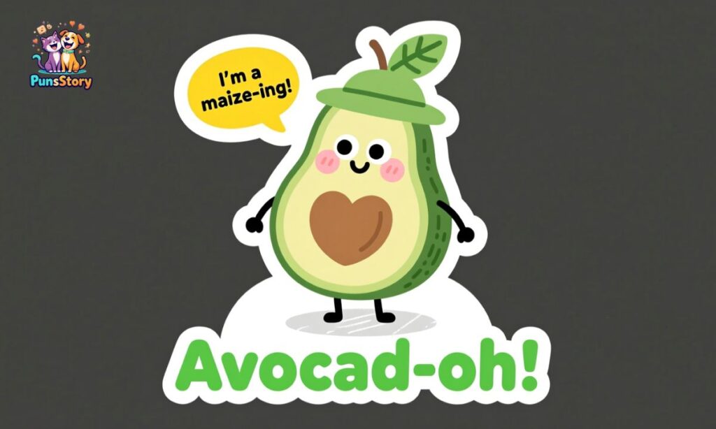 Cute Avocado Puns