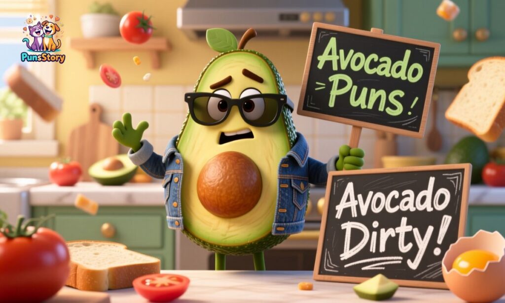 Avocado Puns Dirty