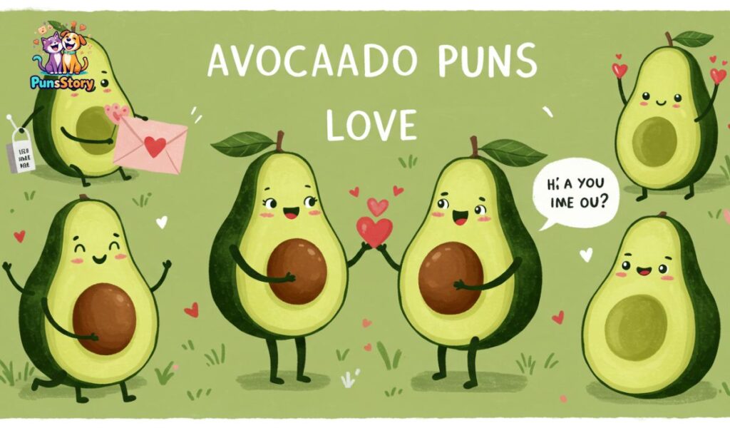 Avocado Puns Love