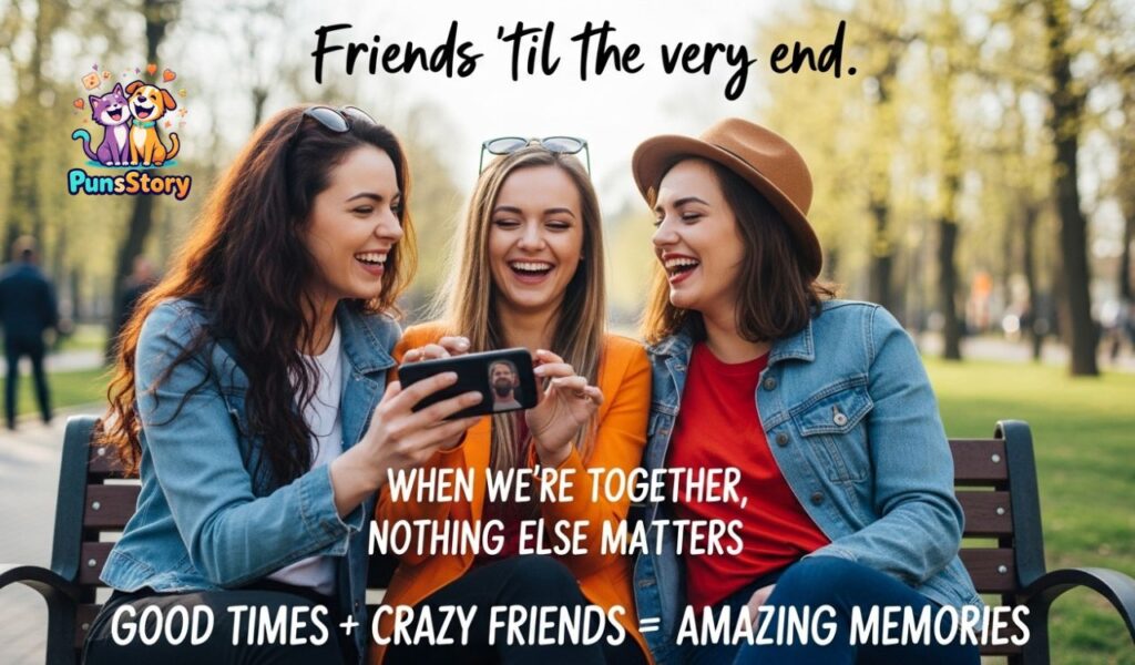 3 Friends Captions for Instagram