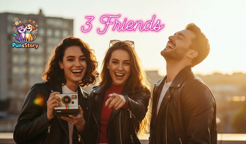 Funny 3 Friends Captions for Instagram
