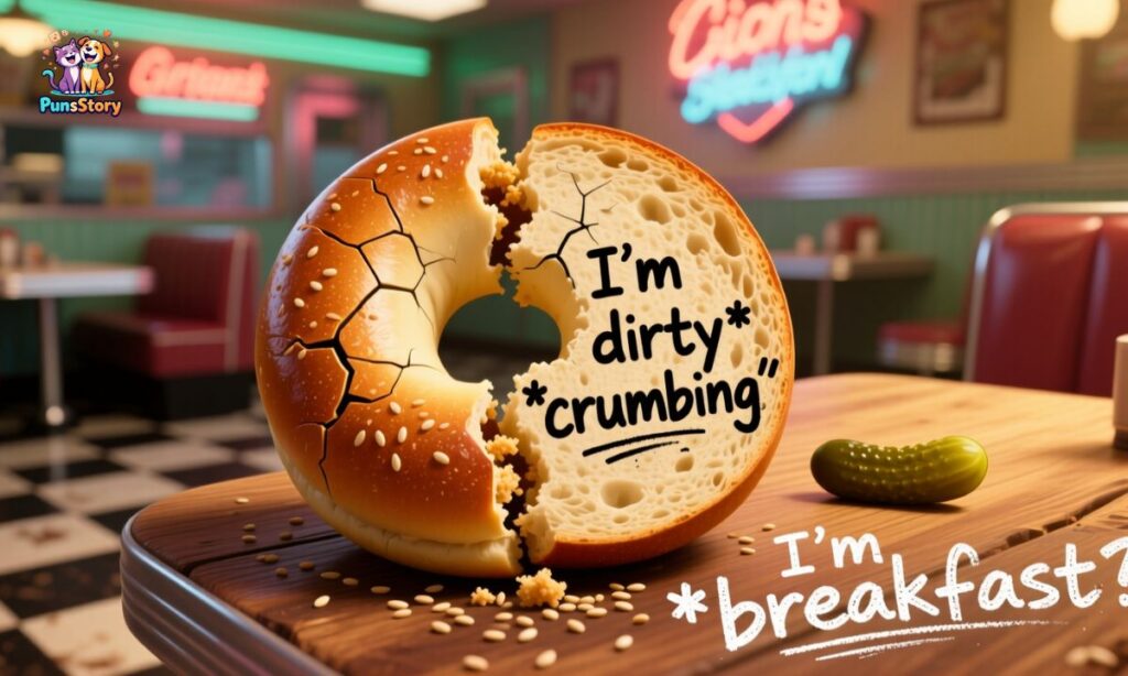 Bagel Puns Dirty