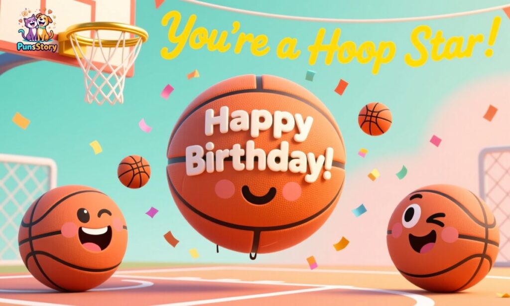 Basketball Birthday Puns