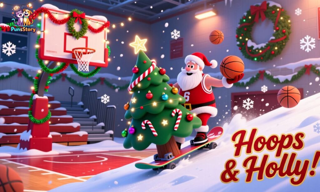 Basketball Christmas Puns