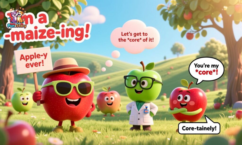 Apple Puns for Kids