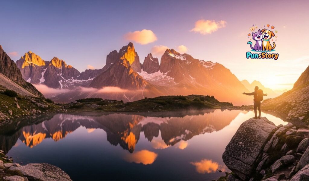 Aesthetic Mountain Captions