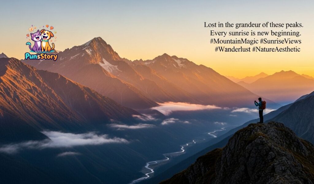 Aesthetic Mountain Captions for Instagram