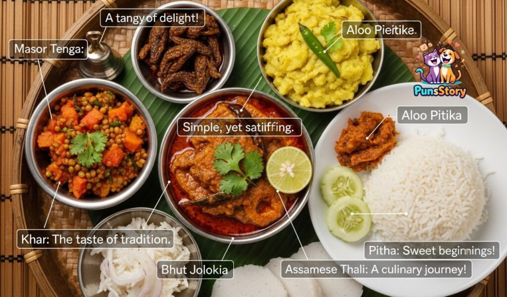 Assamese Captions for Instagram for Foodie Posts