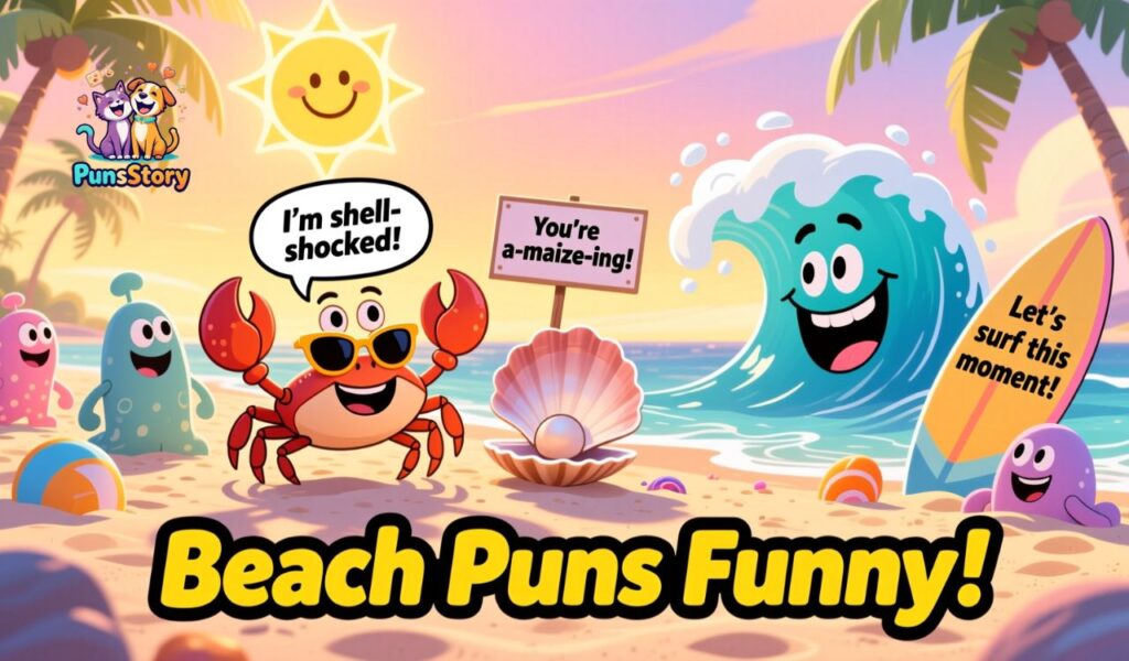 Beach Puns Funny