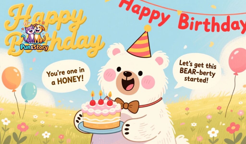 Bear Puns for Birthday