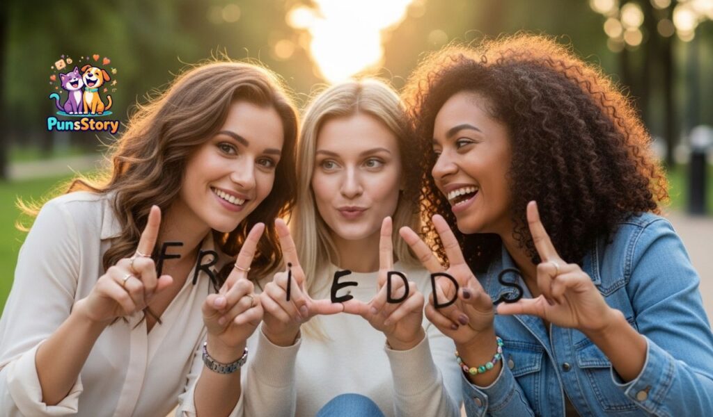 Best 3 Friends Caption One Word for Instagram