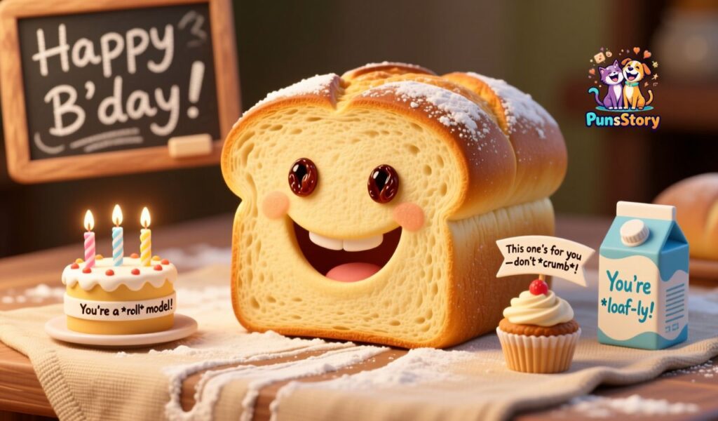 Birthday Bread Puns to Make You Smile