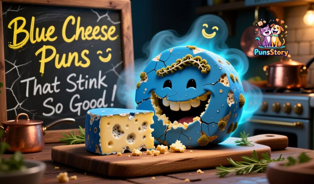 Blue Cheese Puns That Stink So Good