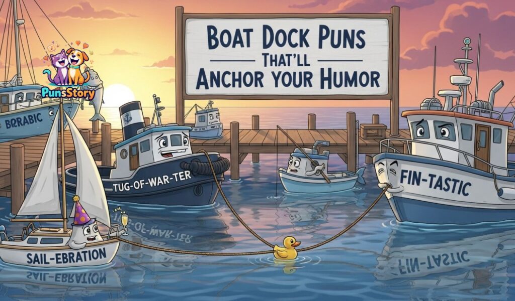 Boat Dock Puns That’ll Anchor Your Humor