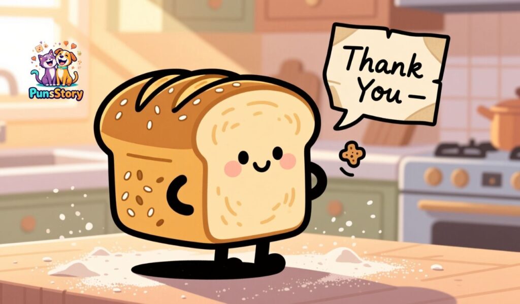 Bread Puns Thank You