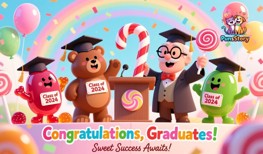 Candy Puns for Graduation