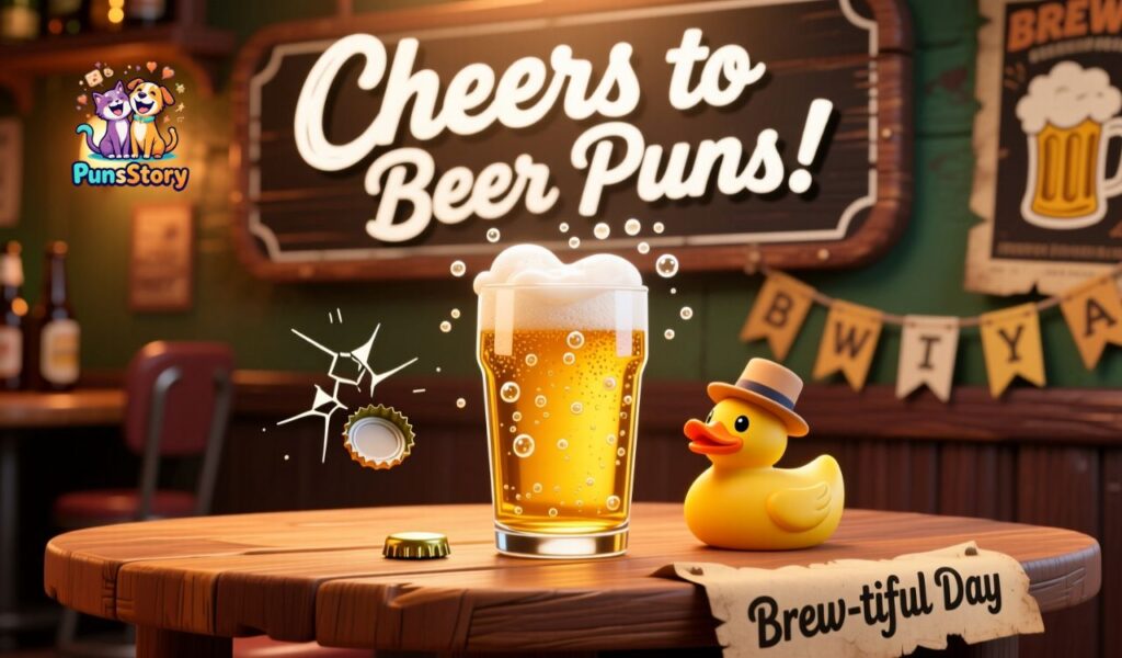 Cheers to Beer Puns