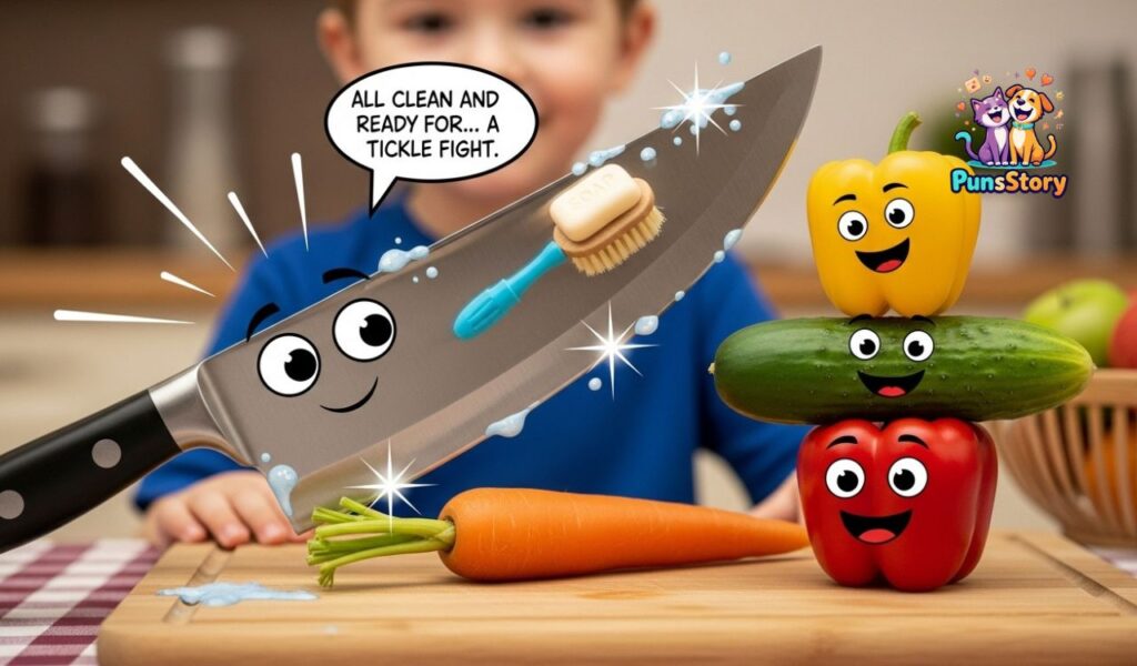 Clean Knife Humor for Kids & Family