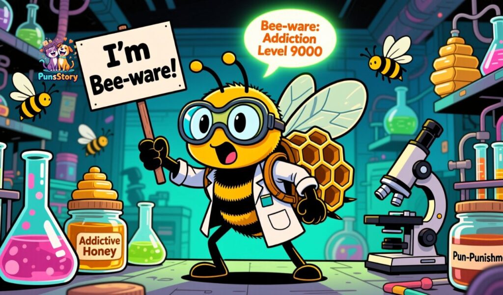 Cringey and Have Raising Bee Pun Jokes for Addicts