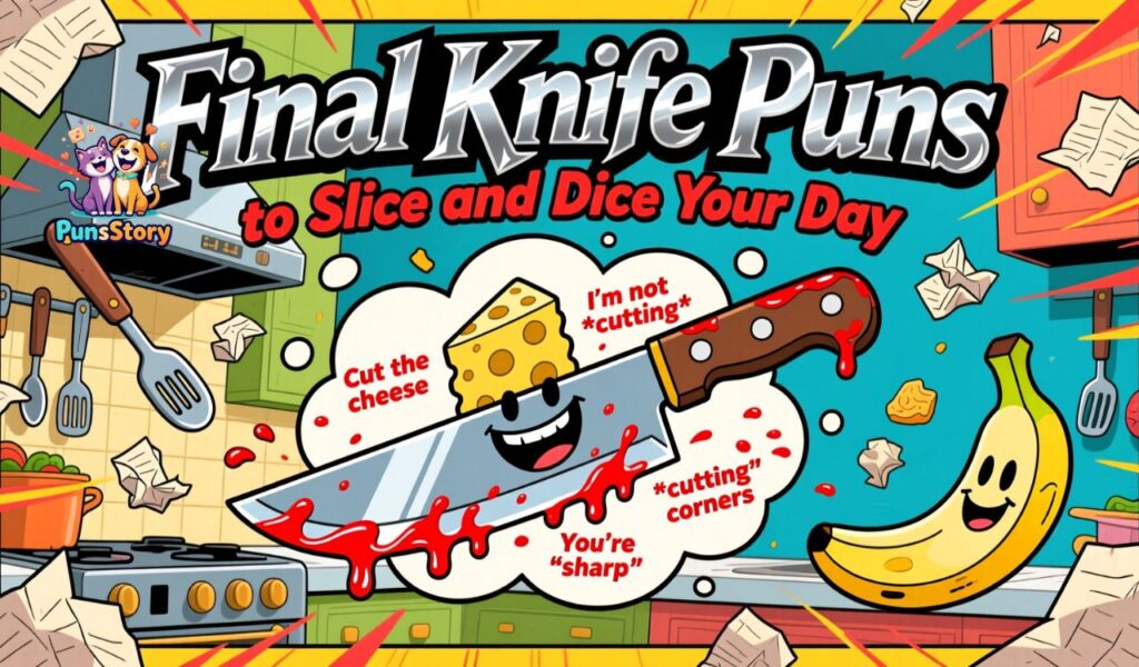 Final Knife Puns to Slice and Dice Your Day