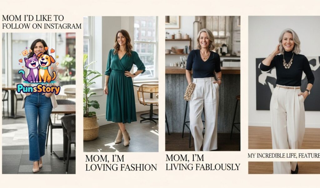 MILF Captions for Stylish Moms