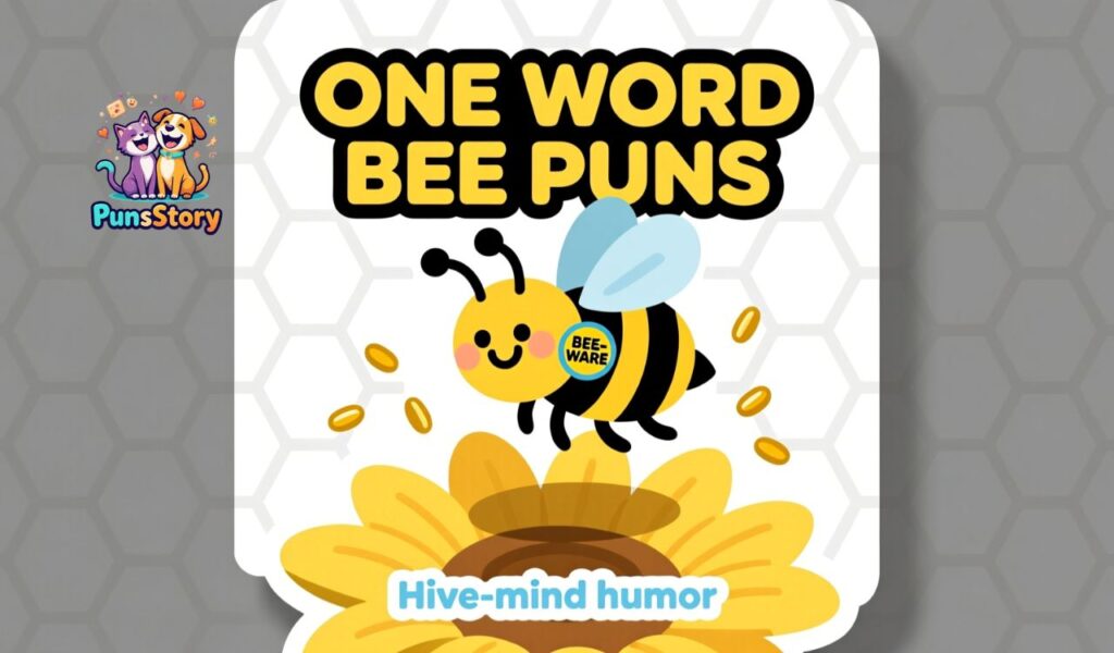 One Word Bee Puns