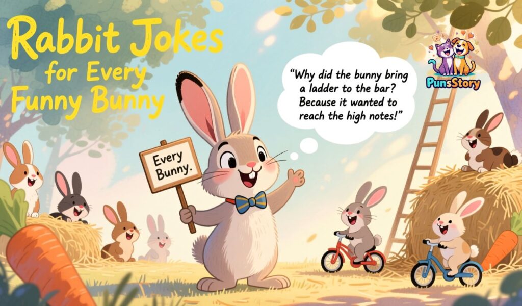 Rabbit Jokes for Every Funny Bunny