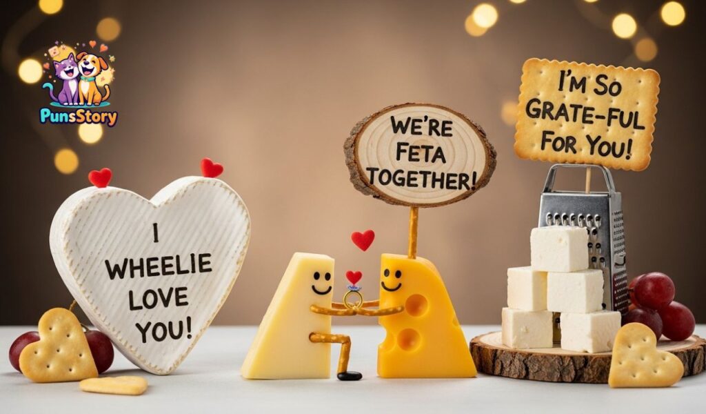Romantic Cheese Love Puns for Valentine’s Day