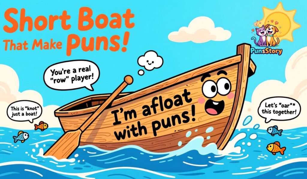 Short Boat Puns That Make Waves