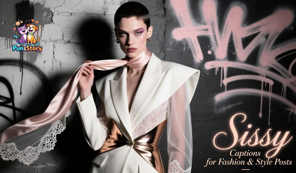 Sissy Captions for Fashion & Style Posts