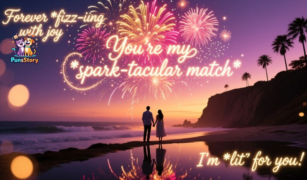 Firework Puns for Girlfriend to Spark Romance