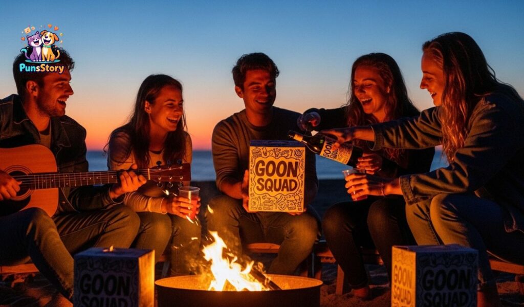 Goon Captions for Group Photos