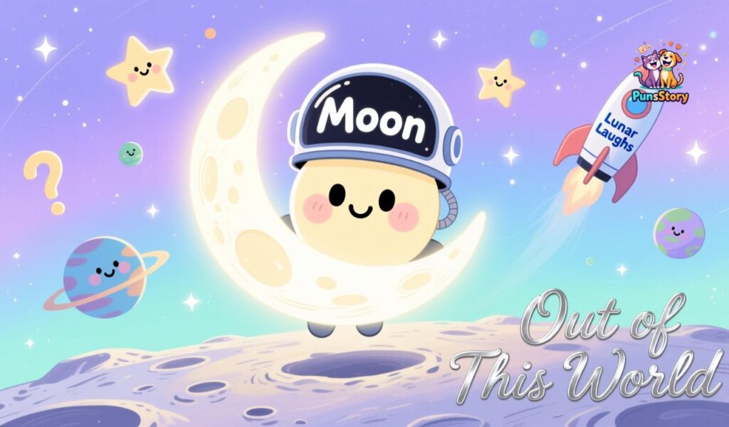 Short Moon Puns That Are Out of This World