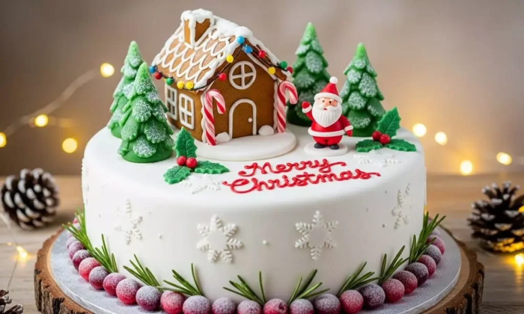 Christmas Cake Decoration Ideas