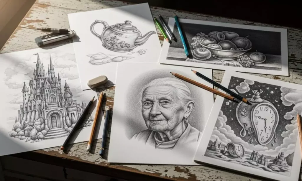 Drawing Ideas with Pencil