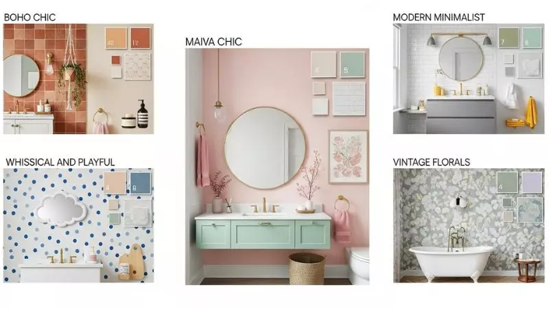 Girl Bathroom Color Ideas