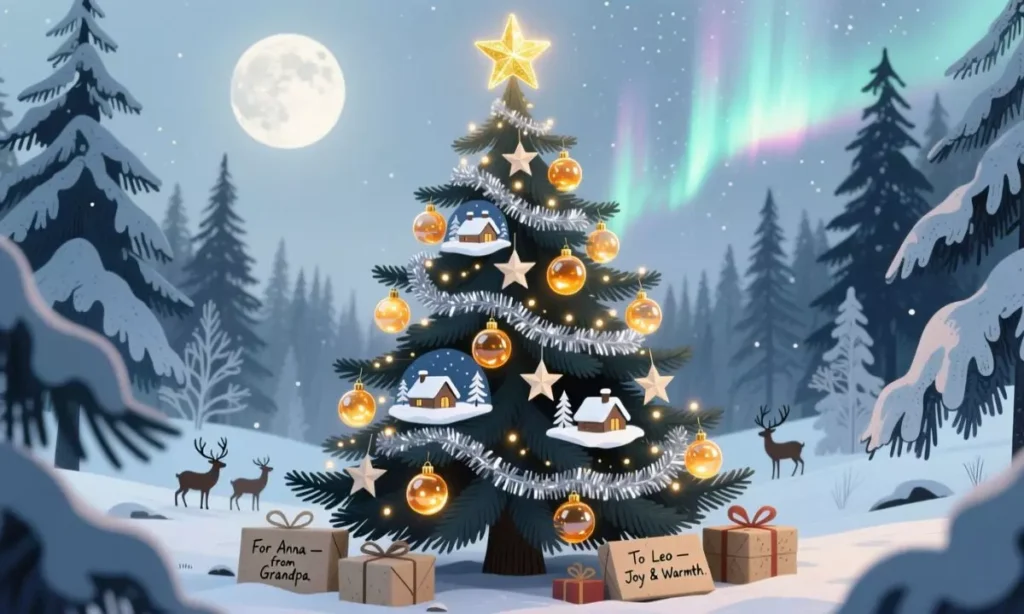 Christmas Tree Drawing