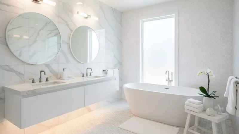 White Bathroom Color Ideas