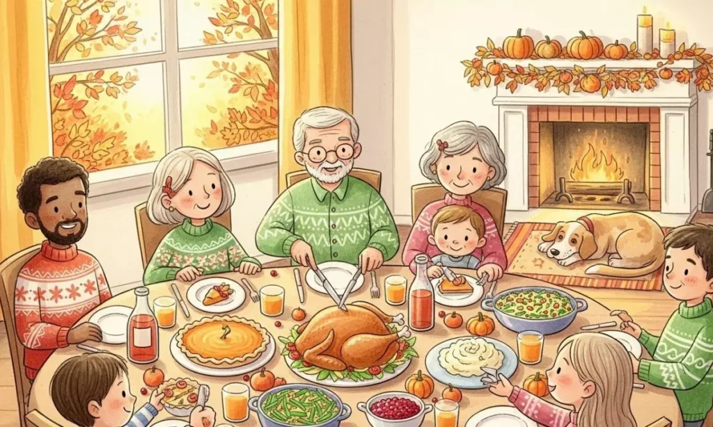 Thanksgiving Drawing Ideas