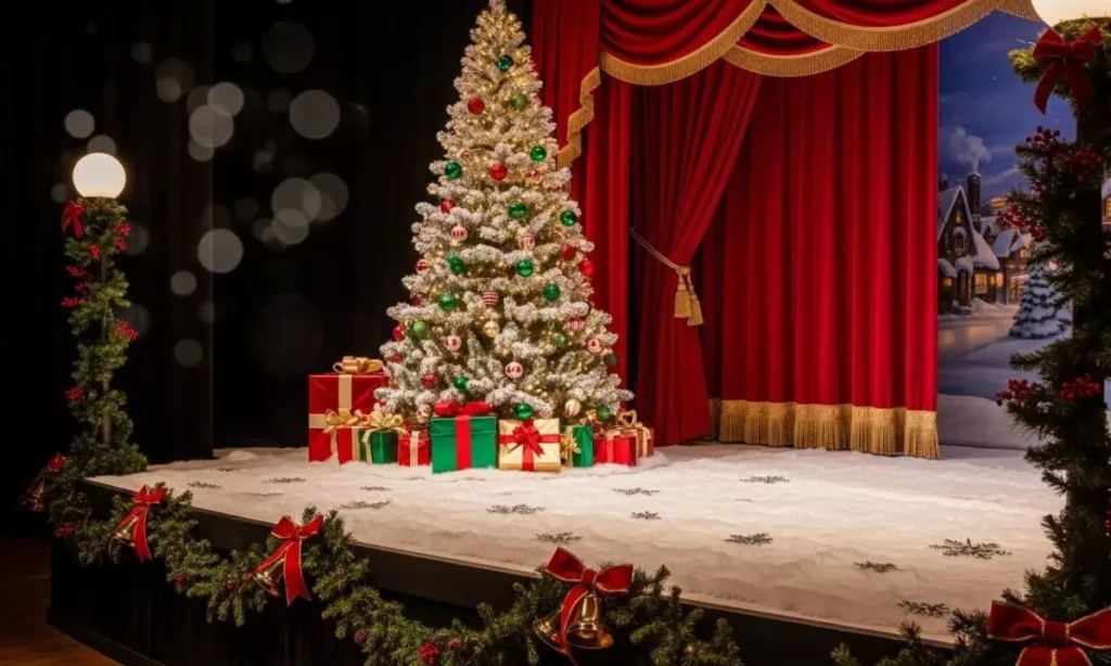 Stage Christmas Decoration Ideas