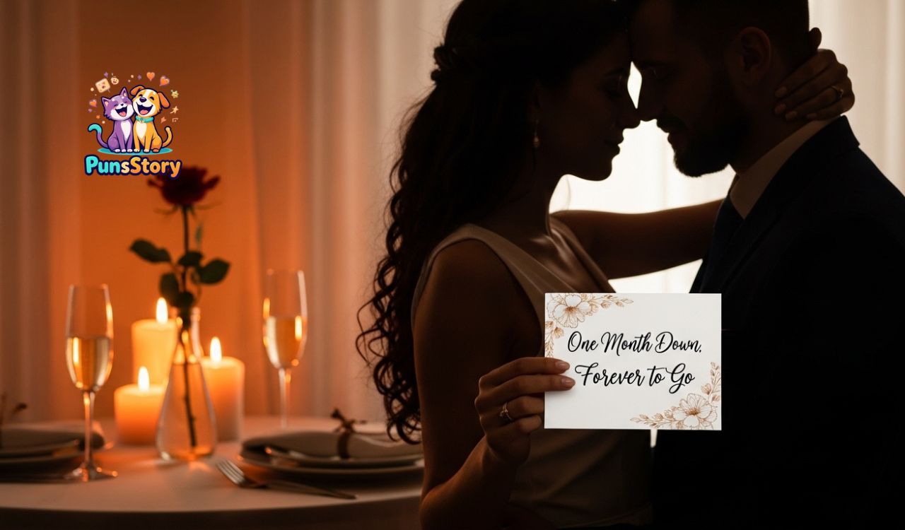 1 Month Anniversary Captions for Couples
