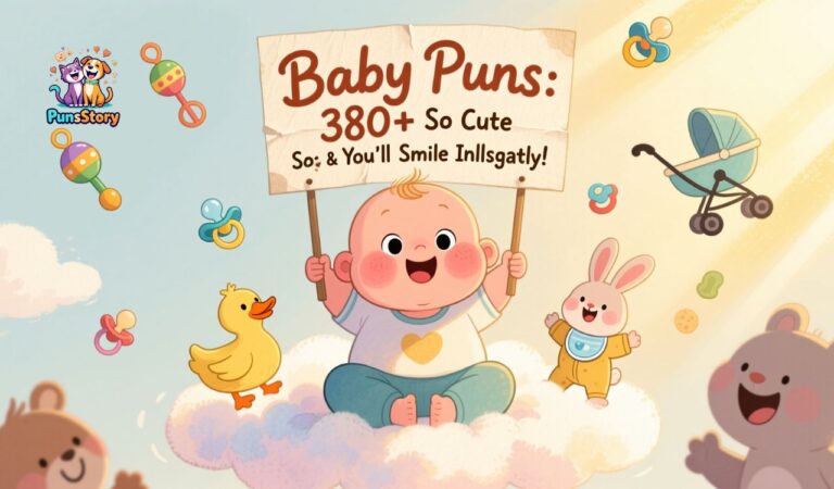 380+ Baby Puns So Funny & Cute You’ll Smile Instantly