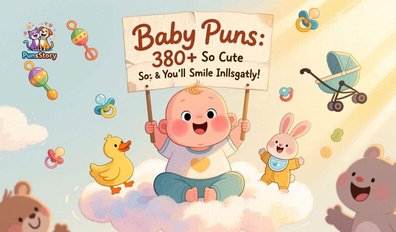 380+ Baby Puns So Funny & Cute You’ll Smile Instantly