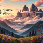 570+ Breathtaking Aesthetic Mountain Captions