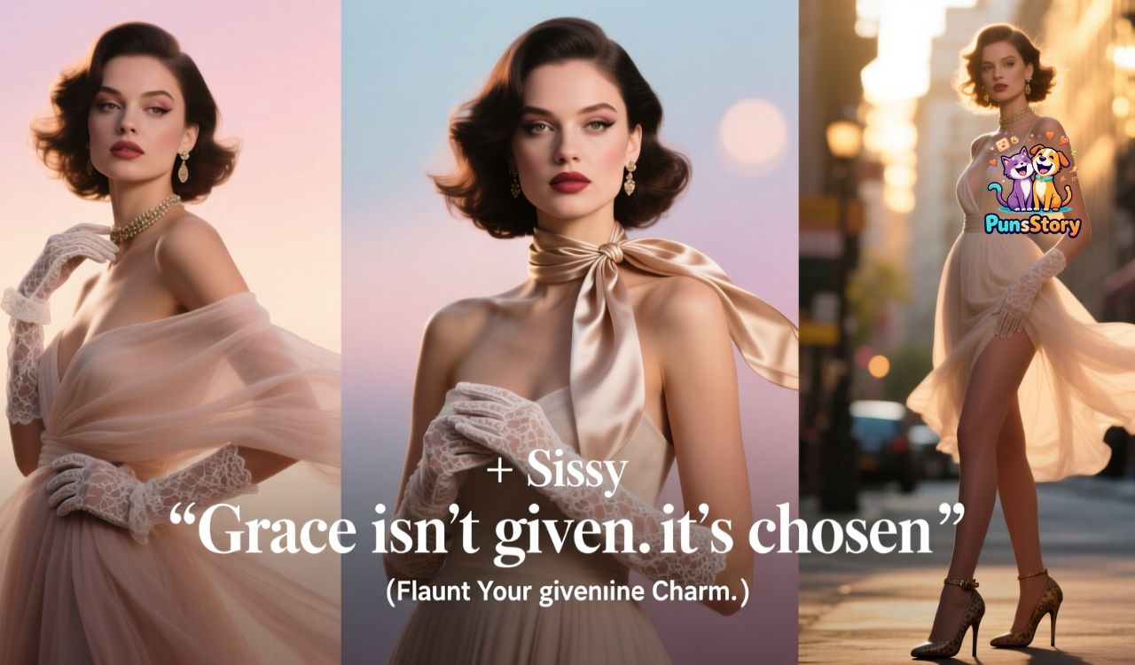 Sissy Captions Flaunt Your Feminine Charm