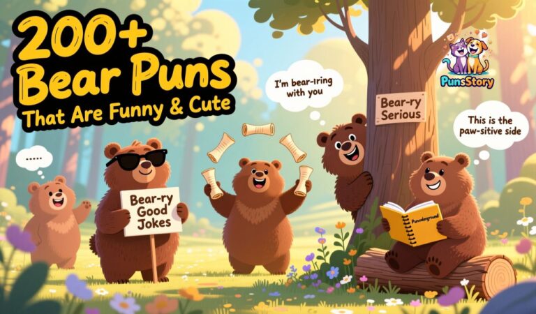 200+ Bear Puns That Are Adorably Funny & Cute