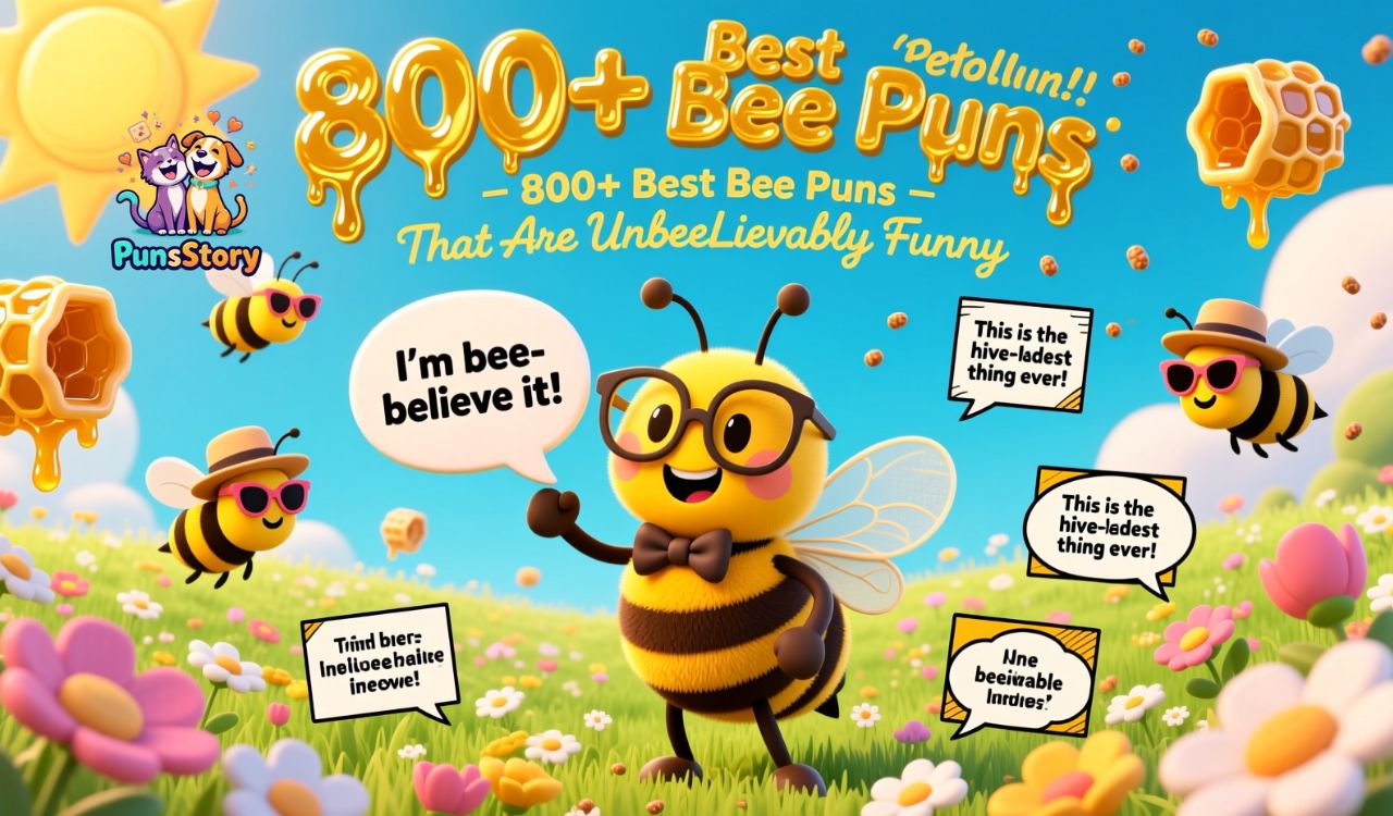800+ Best Bee Puns That Are Unbelievably Funny